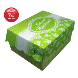 R3A CETAK COATED 250 PITA HIJAU PUPUS 1W